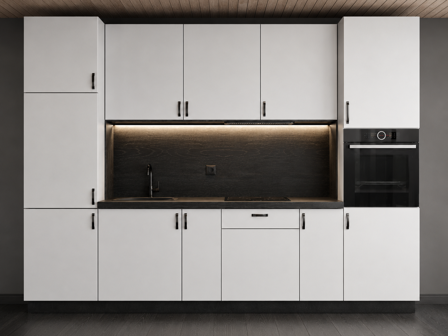 Modern White Flat Panel 10-ft price reference