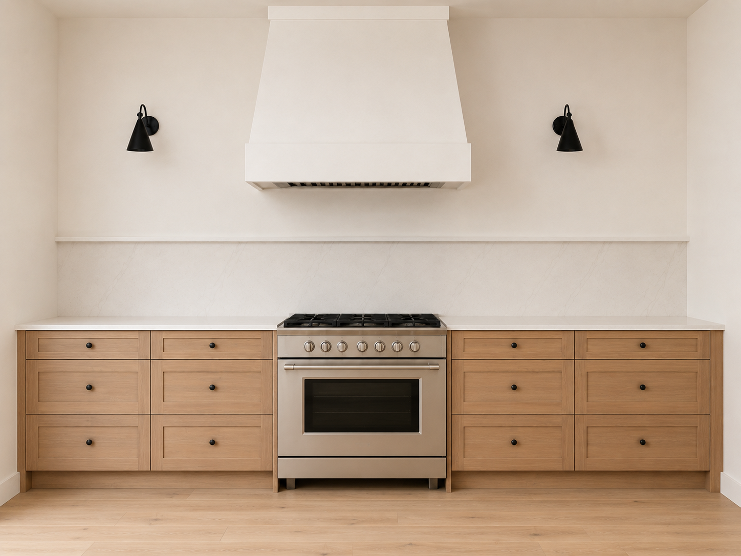 Natural Oak Flat Panel 10-ft price reference