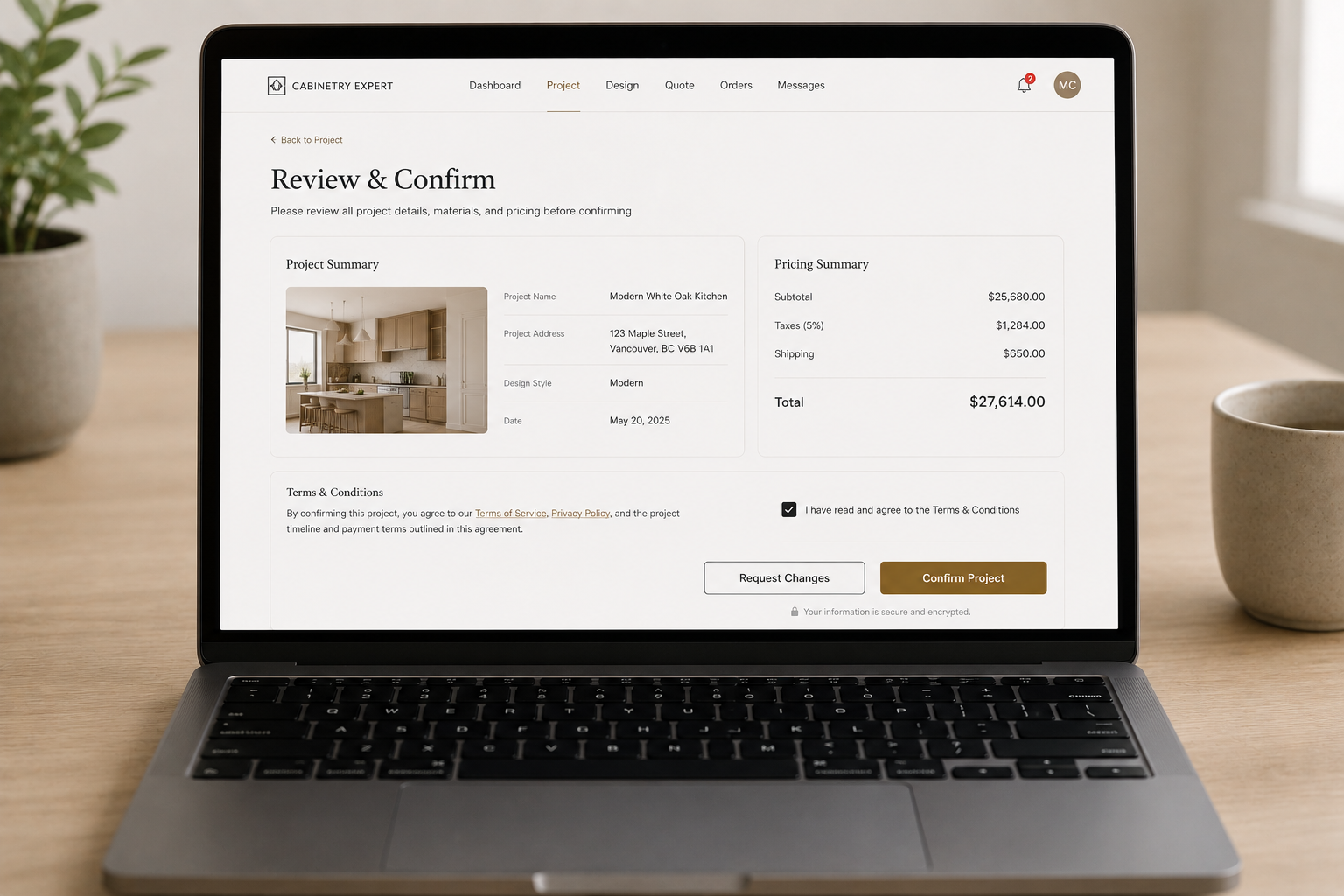 Online approval